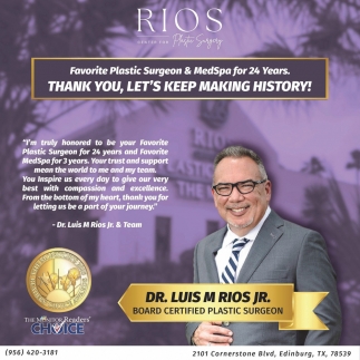 Rios Center For Plastic Surgery