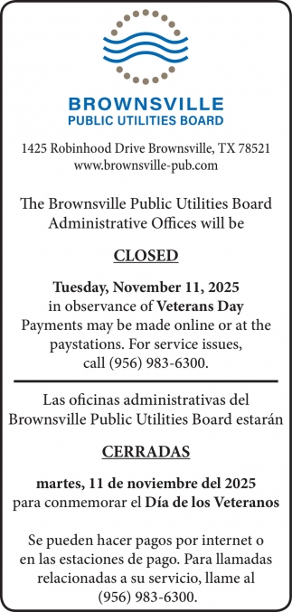 Brownsville Public Utilities Board