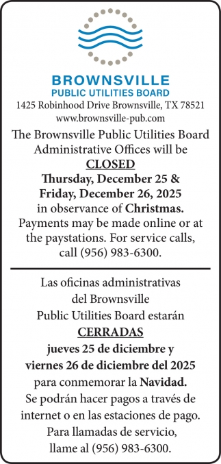 Brownsville Public Utilities Board
