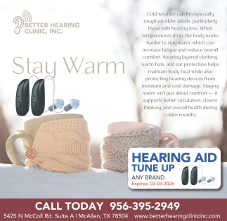 Better Hearing Clinic, Inc.