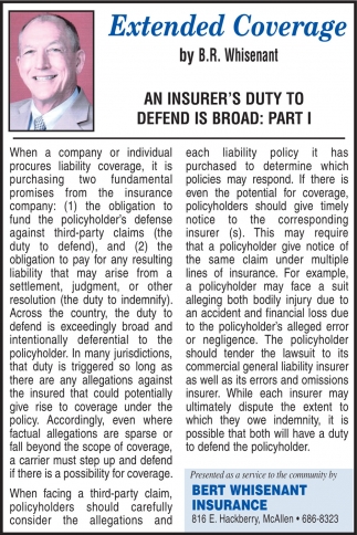 Bert Whisenant Insurance