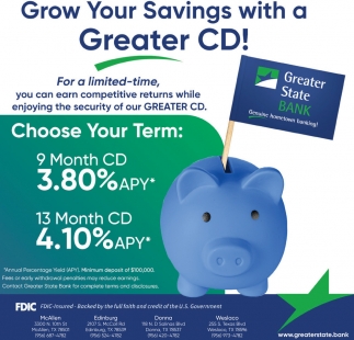 Greater State Bank