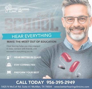 Better Hearing Clinic, Inc.