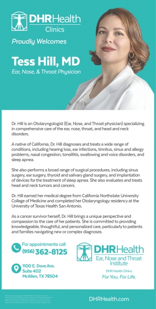 DHR Health - Ear, Nose, and Throat Institute