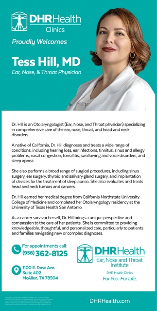 DHR Health - Ear, Nose, and Throat Institute