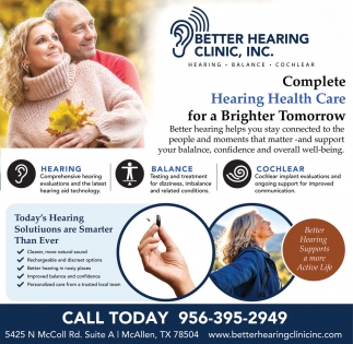Better Hearing Clinic, Inc.