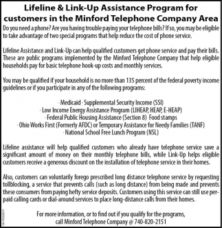 Lifeline & Link-Up Assistance Program