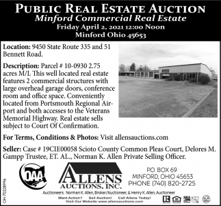 Public Real Estate Auction