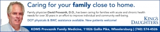 Caring For Your Family Close To Home