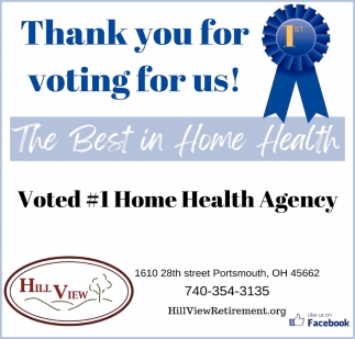 Thank You For Voting For Us!