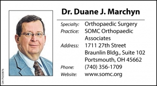 Dr. Duane J. Marchyn