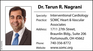 Dr. Tarun R. Nagrani