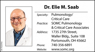 Dr. Elie M. Saab