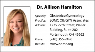 Dr. Allison Hamilton