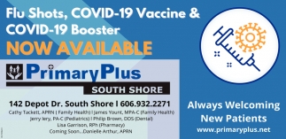 Flu Shots, COVID-19 Vaccine & COVID-19 Booster