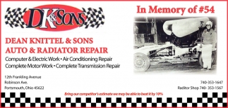 Auto & Radiator Repair