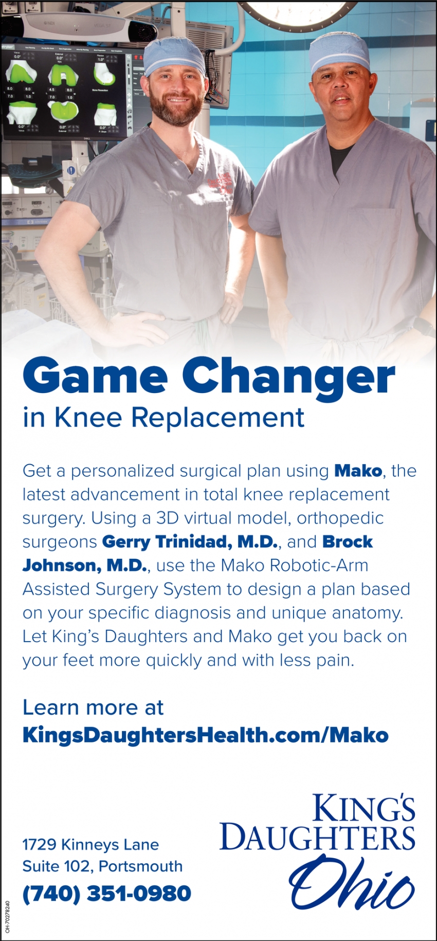 Game Changer In Knee Replacement