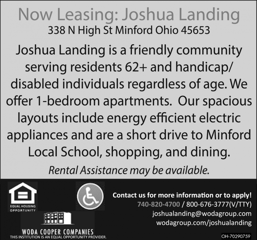 Now Leasing: Joshua Landing