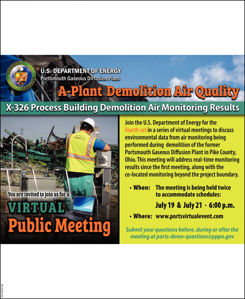 A-Plant Demolition Air Quality