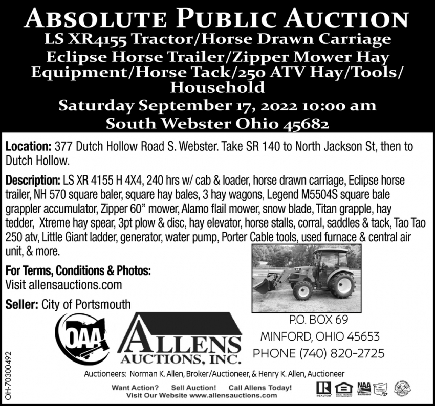 Absolute Public Auction