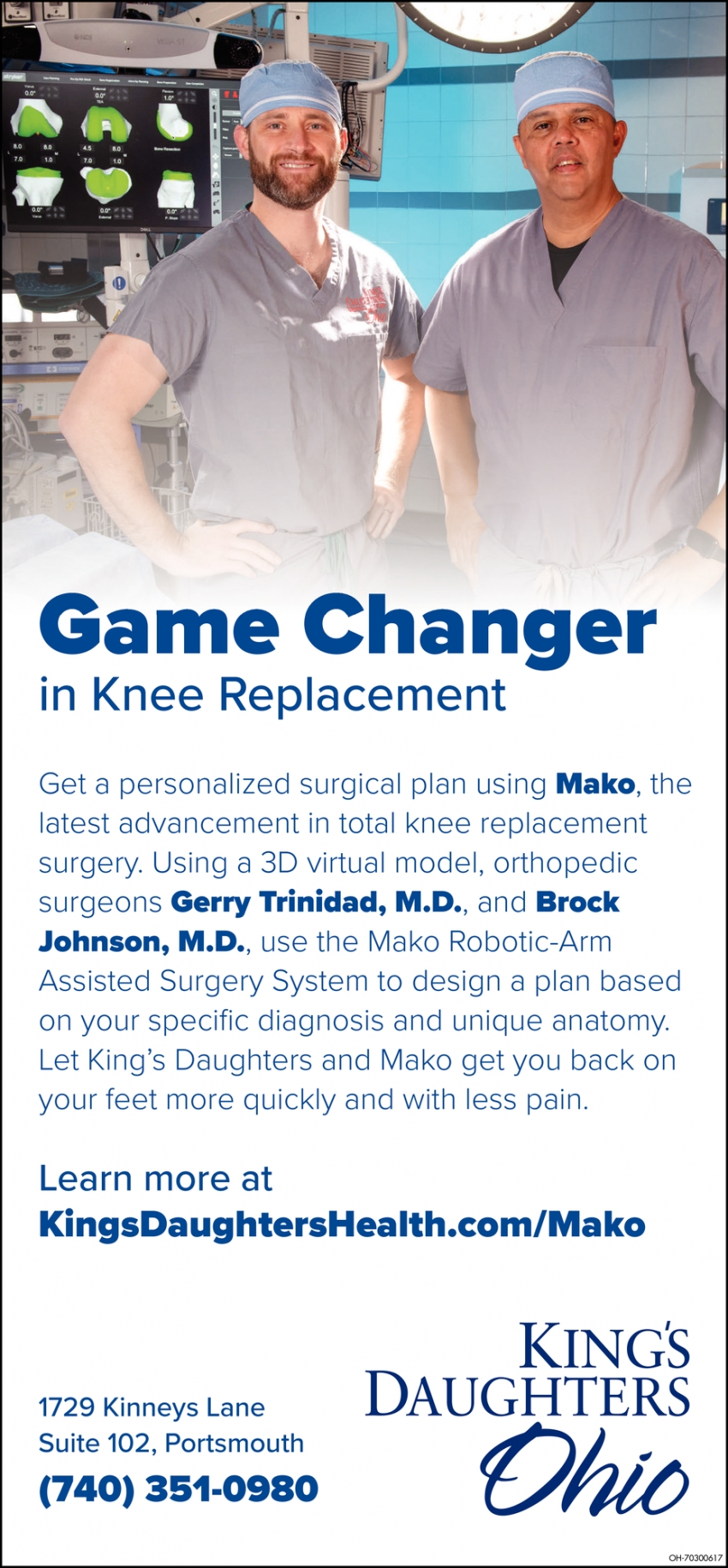 Game Changer in Knee Replacement