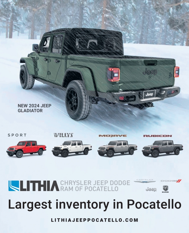 Largest Inventory in Pocatello, Lithia Chrysler Jeep Dodge RAM of Pocatello