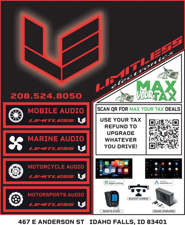 Max Your Tax, Limitless Electronics, Idaho Falls, ID