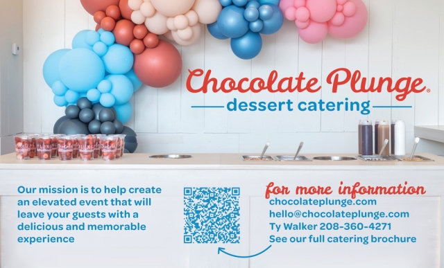 Dessert Catering, Chocolate Plunge