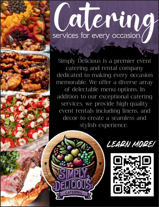 Catering Services for Every Occasion, Simply Delicious Catering, Shelley, ID
