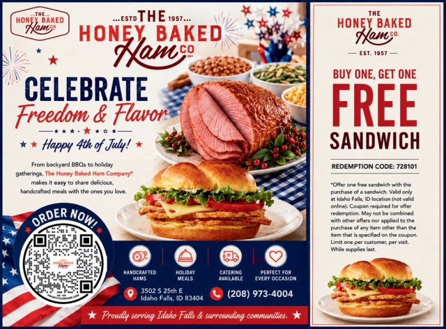 Celebrate Freedom & Flavor, The Honey Baked Ham Company - Idaho Falls, Idaho Falls, ID