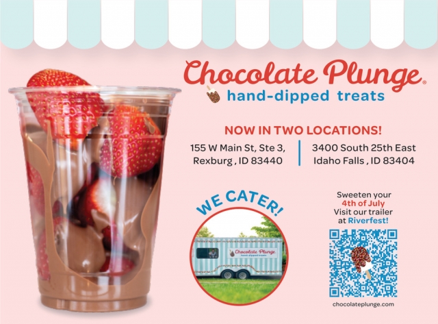 Hand-Dipped Treats, Chocolate Plunge , Rexburg, ID