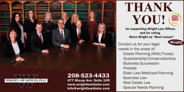 Estate Planning, Wright Law Offices, Idaho Falls, ID