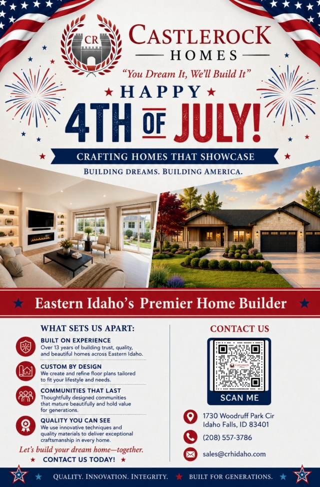 Happy 4th of July!, Castlerock Homes