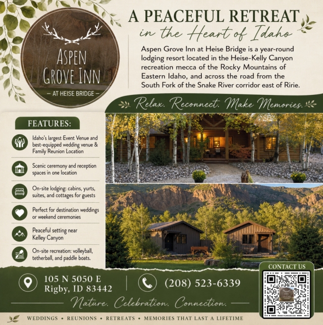 Celebrate Freedom This 4th of July, Aspen Grove Inn at Heise Bridge, Rigby, ID