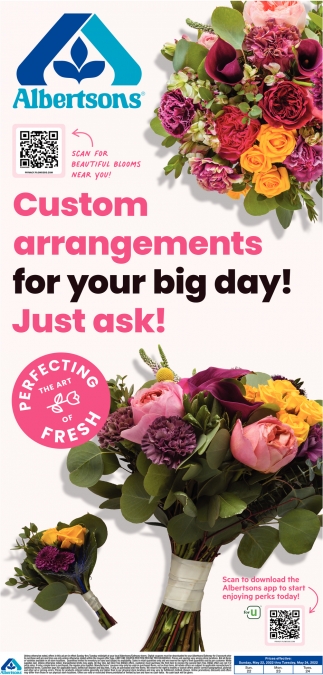 Custom Arrangements For Your Big Day