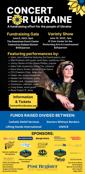 A Fundraising Effort for the People of Ukraine