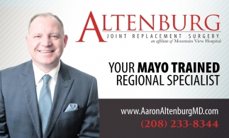 Your Mayo Trained Regional Specialist