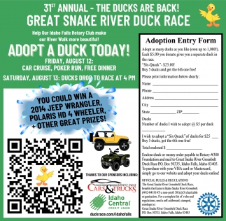 Great Snake River Duck Race