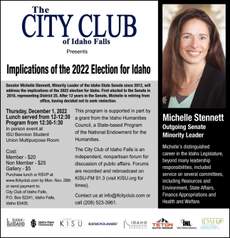 Implications of The 2022 Election for Idaho