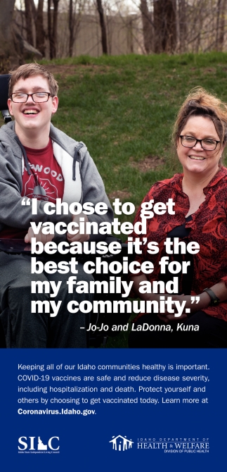 I Choose To Get Vaccinated