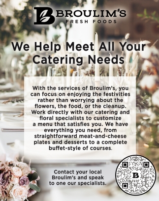 We Help Meet All Your Catering Needs