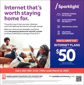 Internet That's Worth Staying Home For