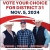 Vote Your Choice for District 31