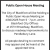 Public Open House Meeting