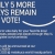 Only 5 More Days Remain to Vote!