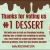 #1 Dessert