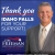 Idaho Falls for Your Support!