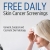 Free Daily Skin Cancer Screenings