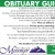 Obituary Guidelines