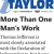 More than One Man's Work